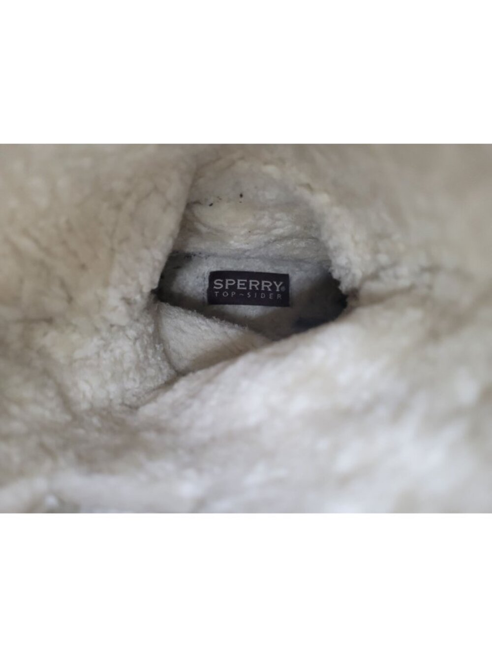 Sperry Womens Leather Upper Boots 7.5M Beige  Brown Snow Rain Fleece comfort - Picture 2 of 8